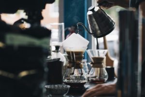 rytuał picia kawy